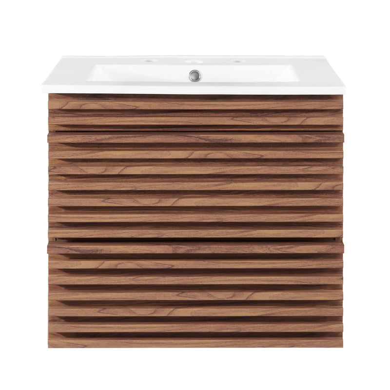 Render 24" Wall-Mount Bathroom Vanity by Modway by HouseOfZazla