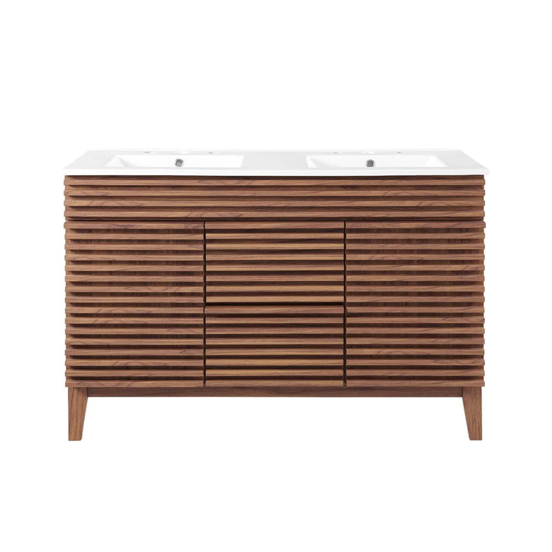 Render 48" Double Sink Bathroom Vanity by Modway by HouseOfZazla