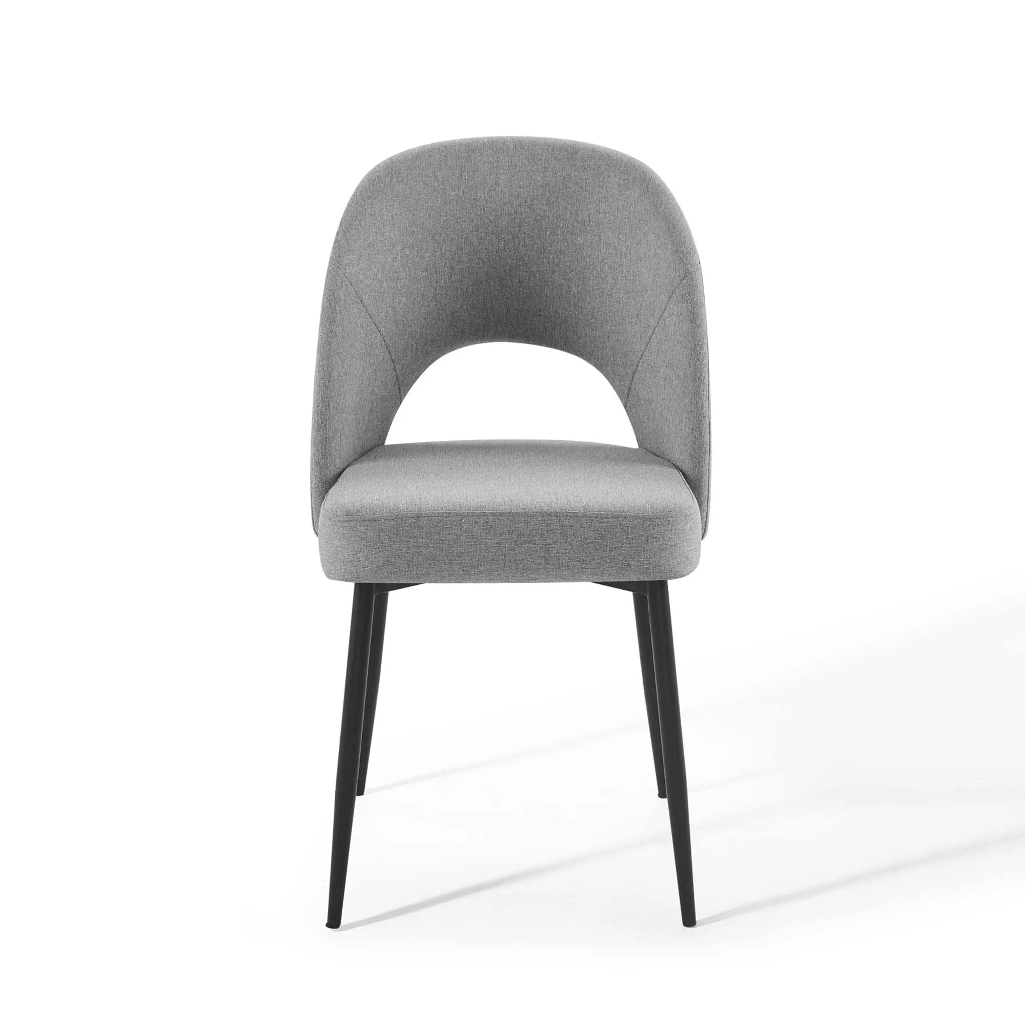 Rouse Upholstered Fabric Dining Side Chair Set of 2 by Modway by HouseOfZazla