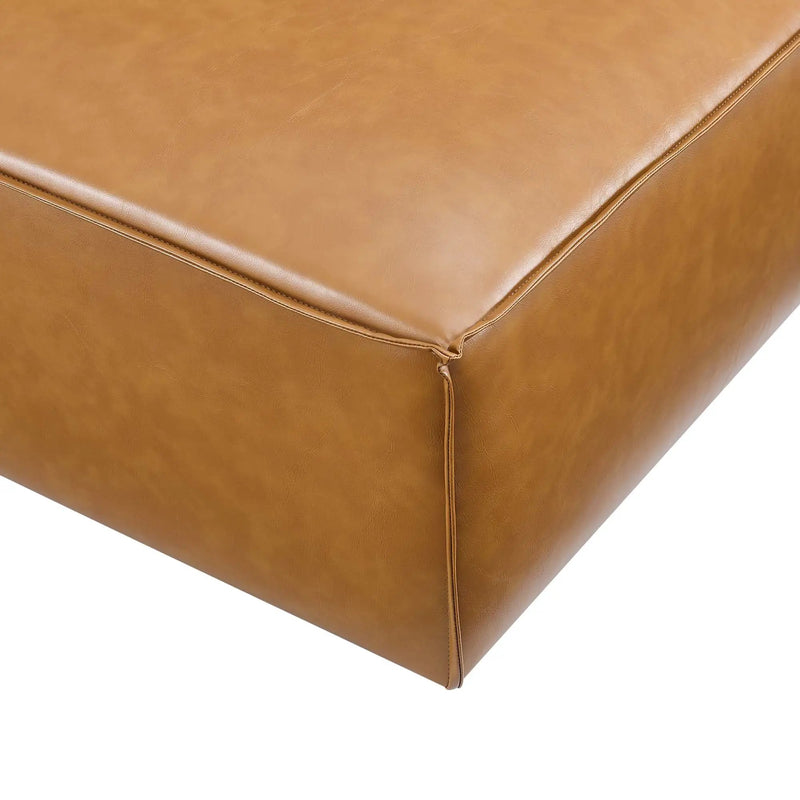 Restore Vegan Leather Ottoman by Modway by HouseOfZazla