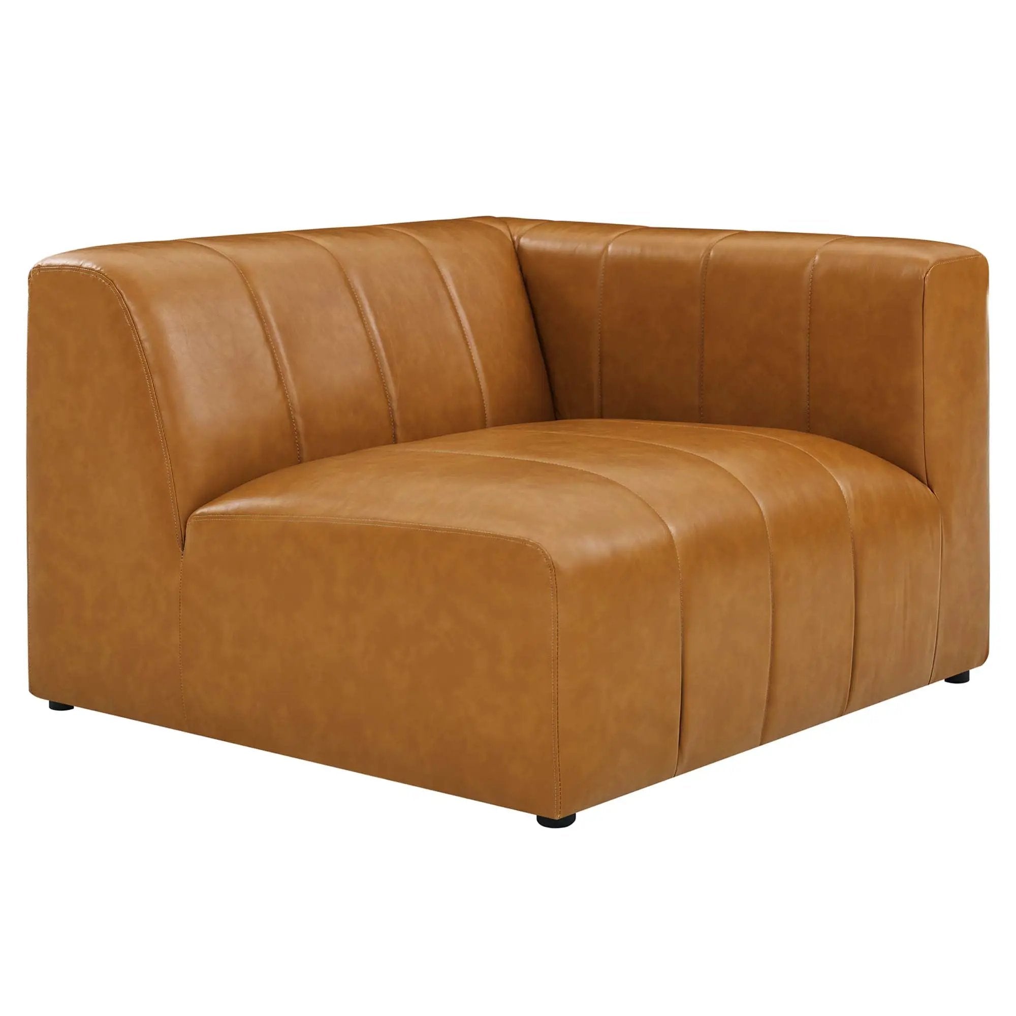 Bartlett 5-Piece Vegan Leather Sectional Sofa by Modway by HouseOfZazla