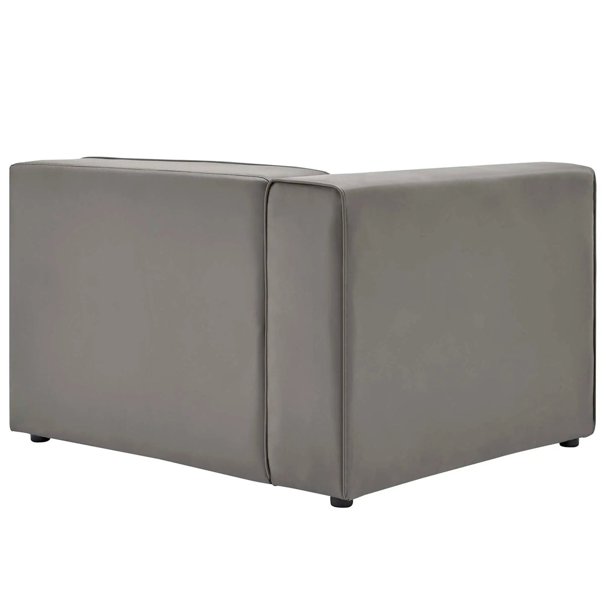Mingle Vegan Leather Left-Arm Chair by Modway by HouseOfZazla