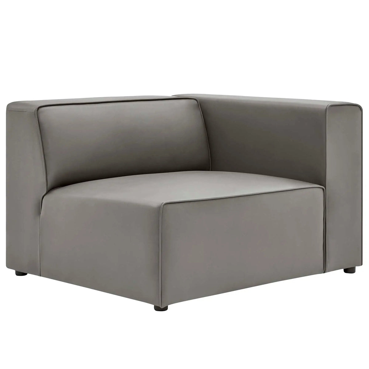 Mingle Vegan Leather Right-Arm Chair by Modway by HouseOfZazla