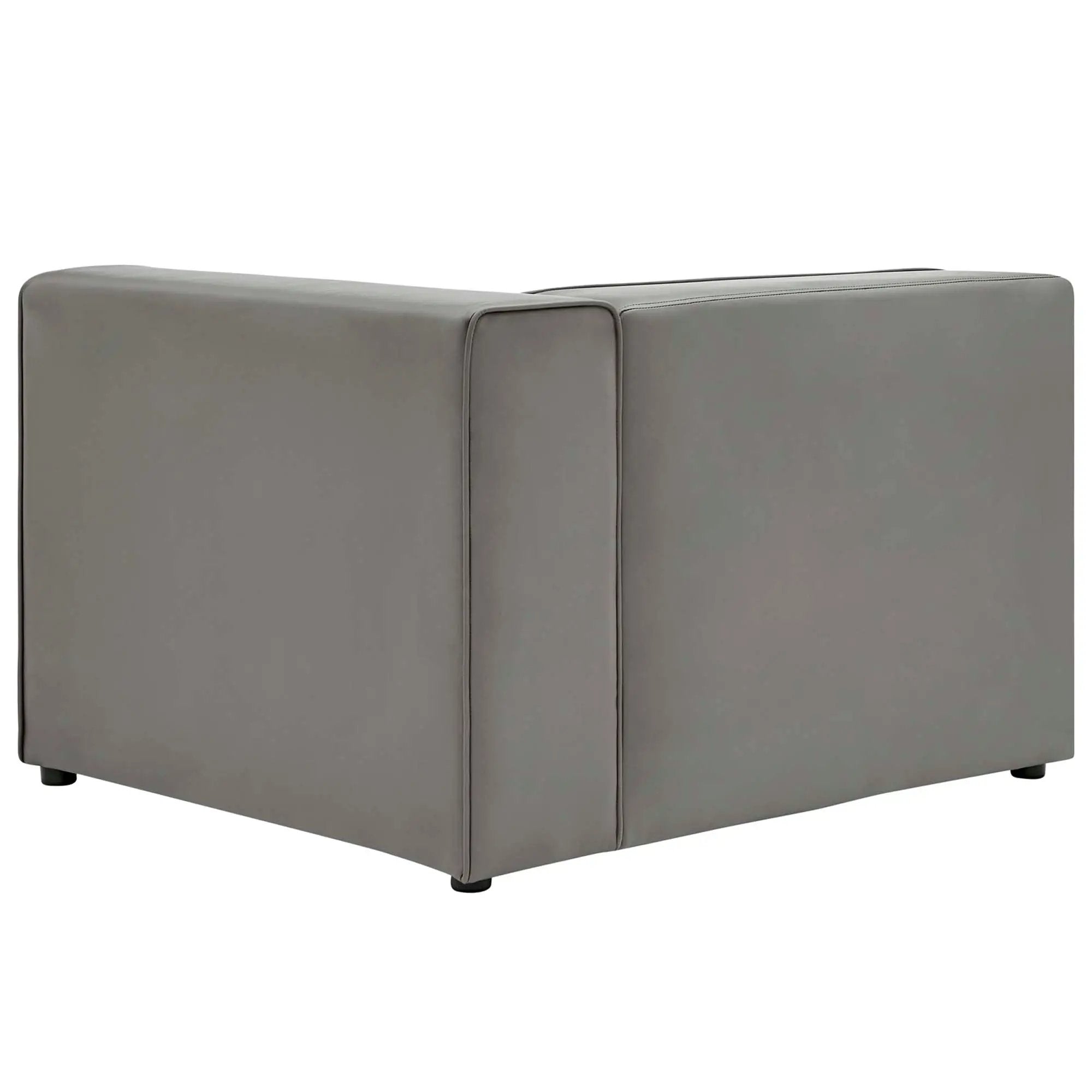 Mingle Vegan Leather Right-Arm Chair by Modway by HouseOfZazla
