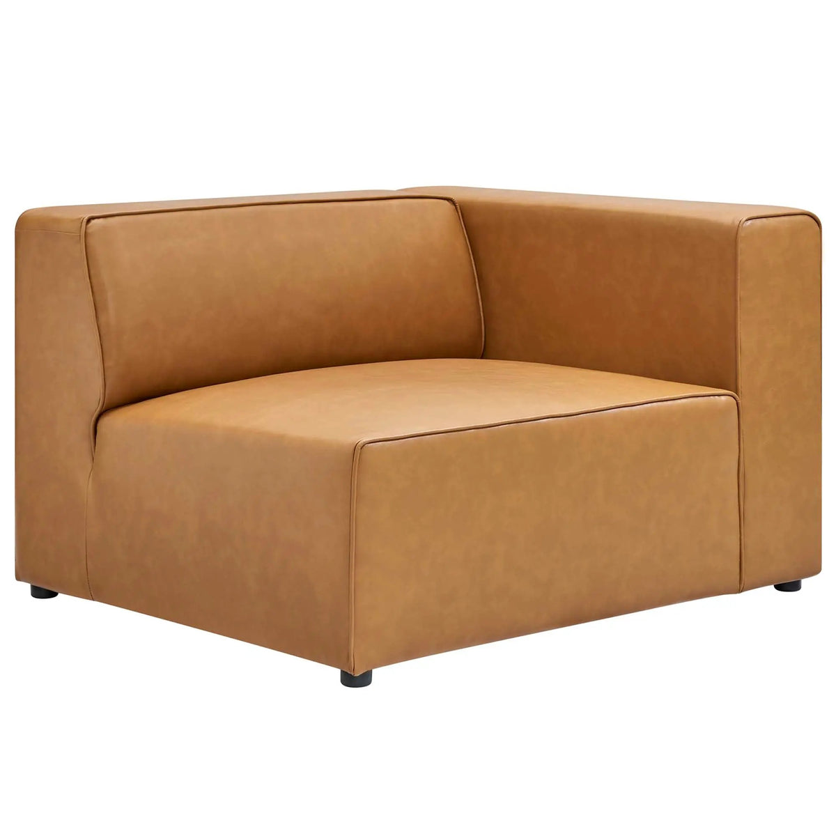 Mingle Vegan Leather Right-Arm Chair by Modway by HouseOfZazla