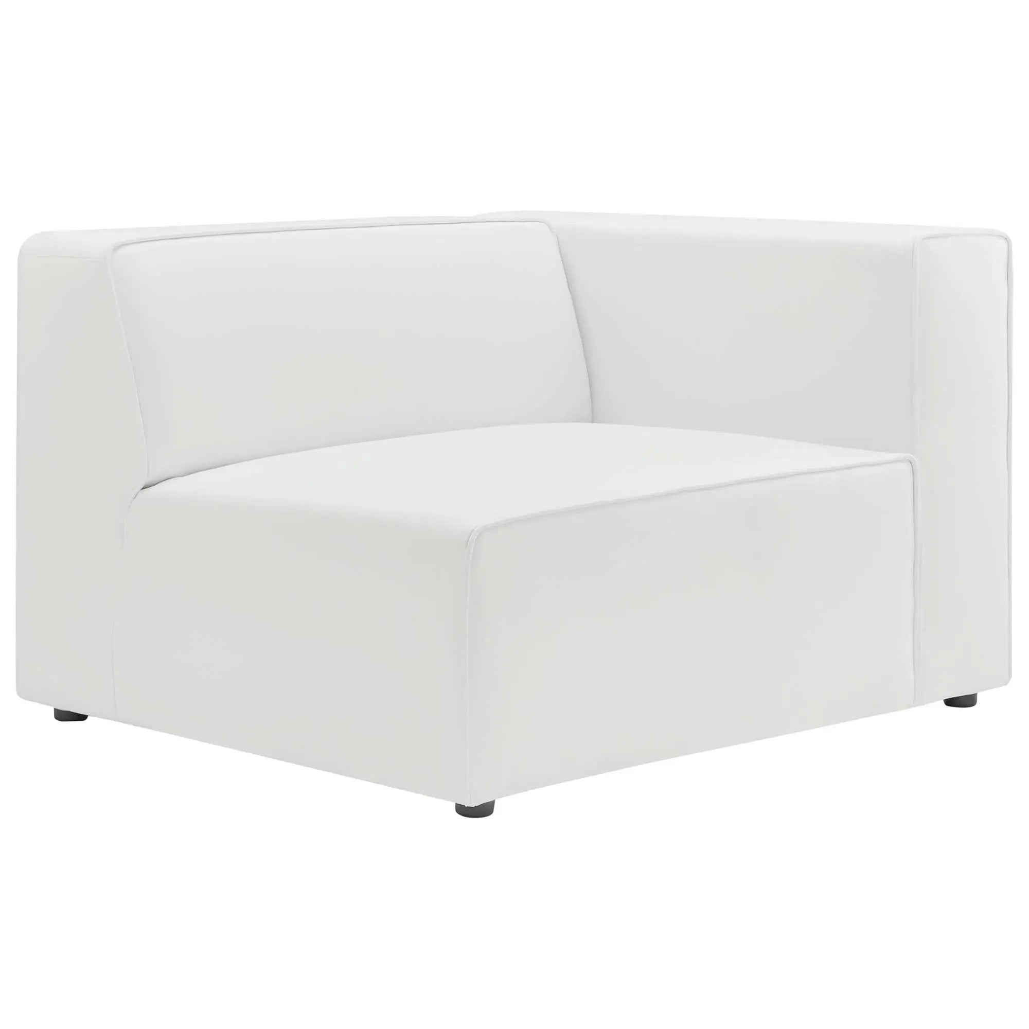 Mingle Vegan Leather Right-Arm Chair by Modway by HouseOfZazla