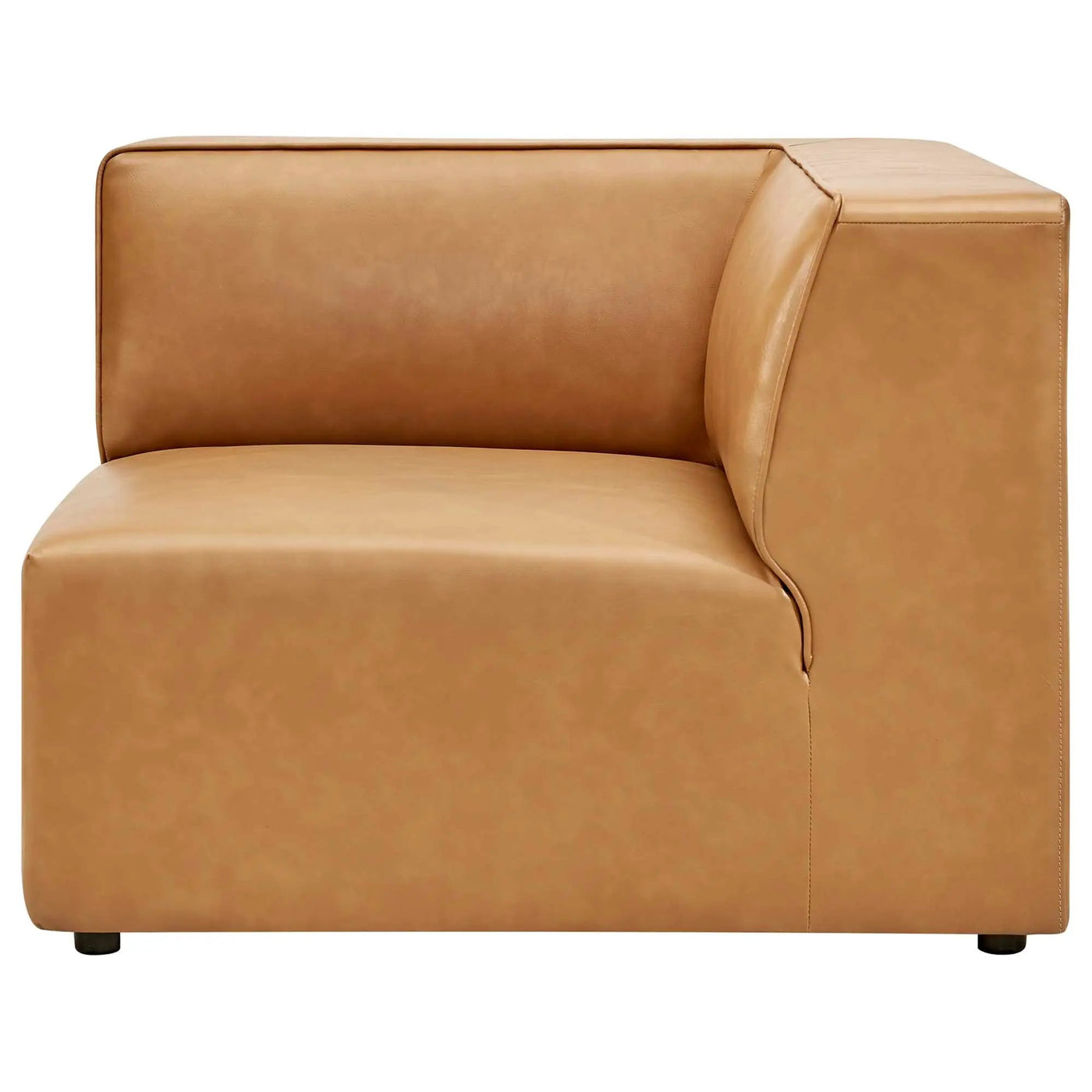 Mingle Vegan Leather Corner Chair by Modway by HouseOfZazla