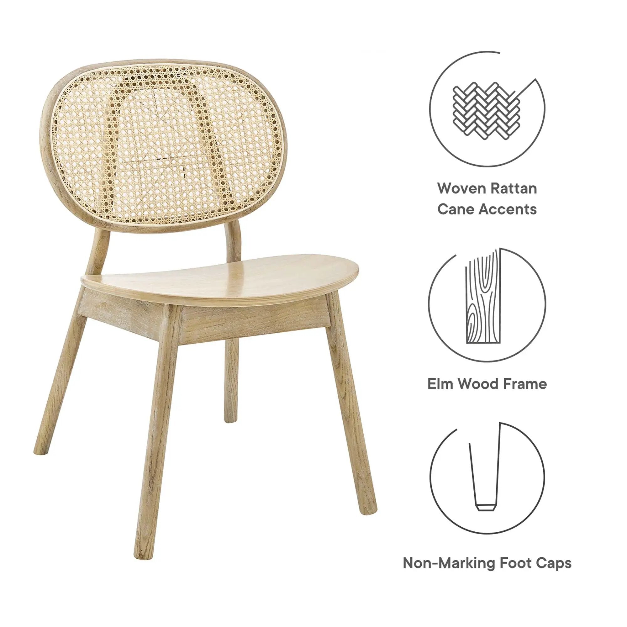 Malina Wood Dining Side Chair by Modway by HouseOfZazla