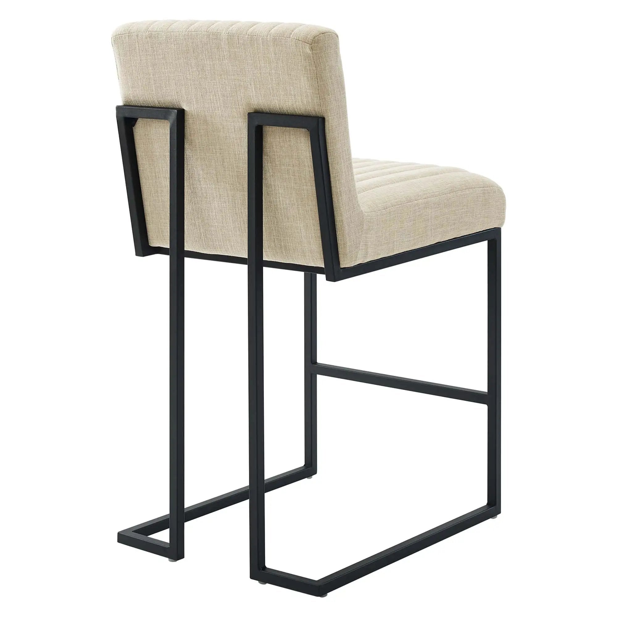 Indulge Channel Tufted Fabric Counter Stool by Modway by HouseOfZazla