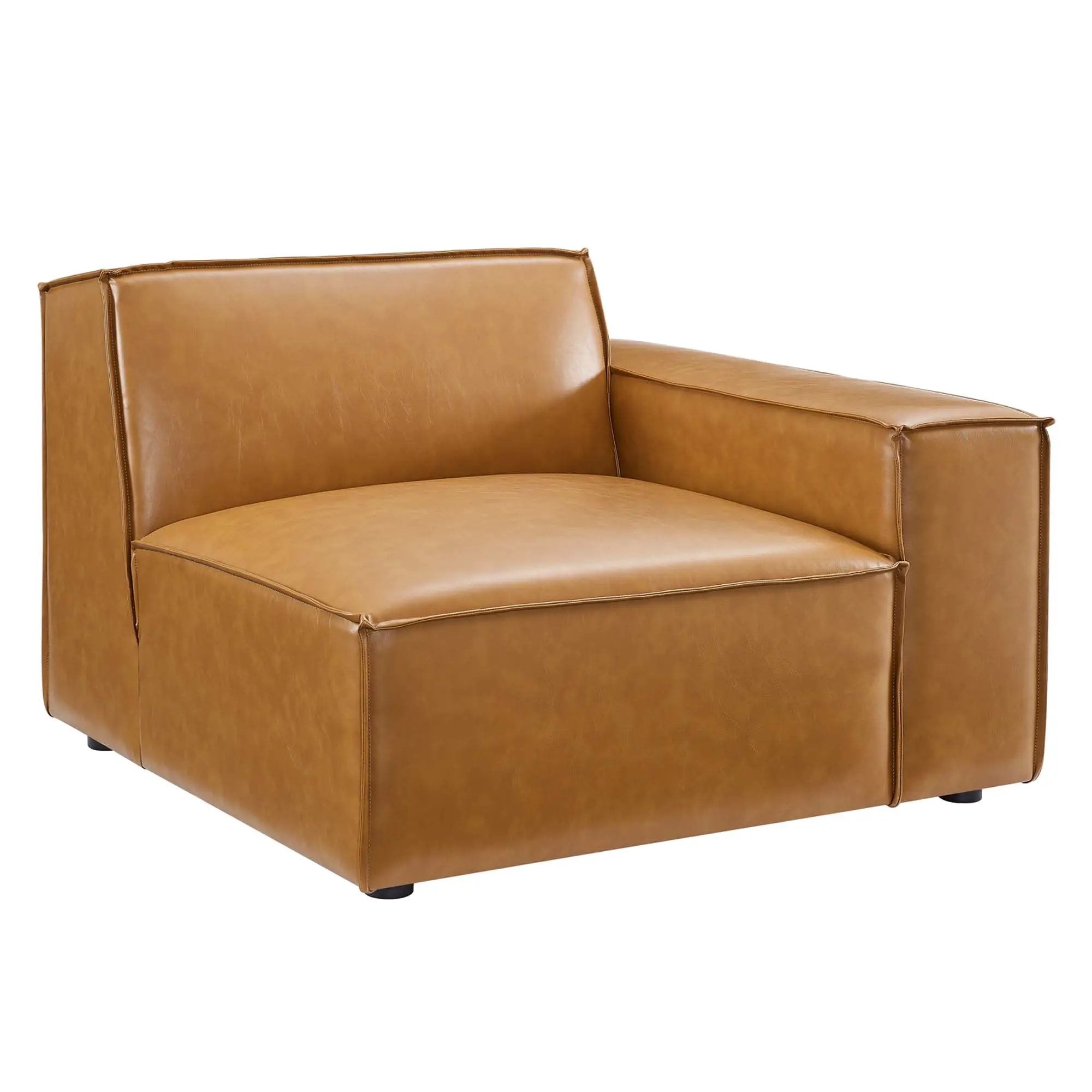 Restore 4-Piece Vegan Leather Sofa by Modway by HouseOfZazla