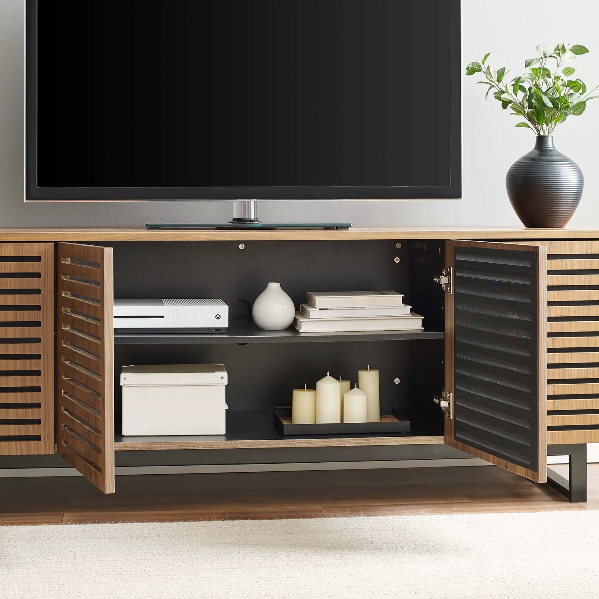Parker 73" Walnut TV Stand by Modway by HouseOfZazla