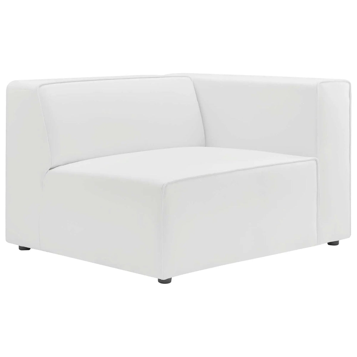Mingle 2-Piece Vegan Leather Sectional Sofa Loveseat by Modway by HouseOfZazla
