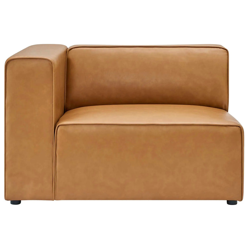 Mingle 5-Piece Vegan Leather Sectional Sofa by Modway by HouseOfZazla