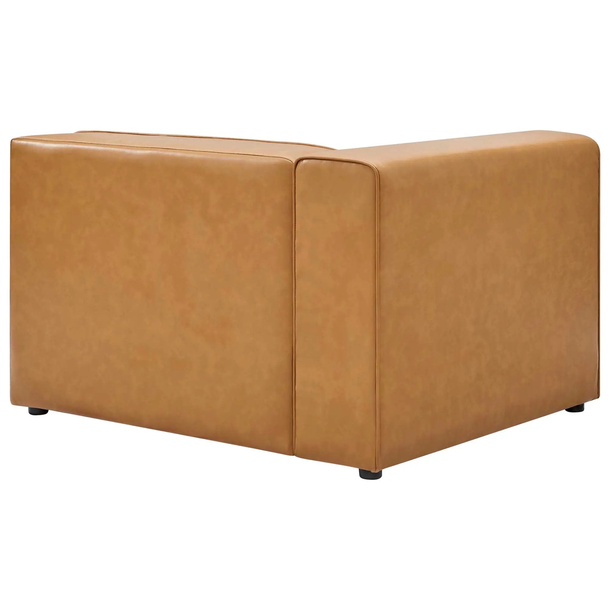 Mingle 5-Piece Vegan Leather Sectional Sofa by Modway by HouseOfZazla