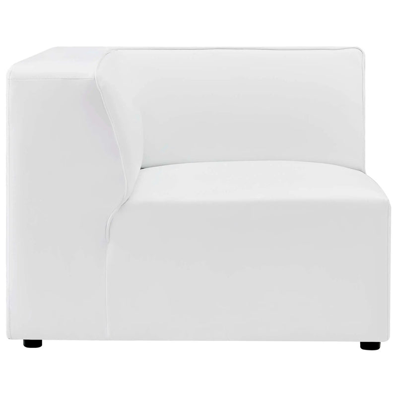 Mingle 7-Piece Vegan Leather Sectional Sofa by Modway by HouseOfZazla