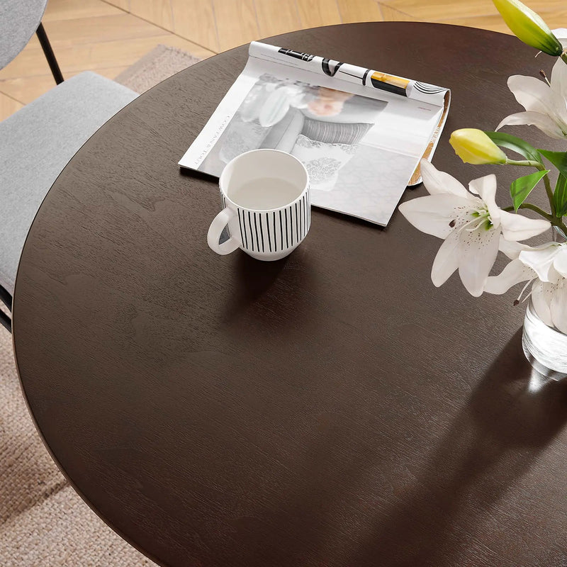Lippa 36" Round Wood Dining Table by Modway by HouseOfZazla