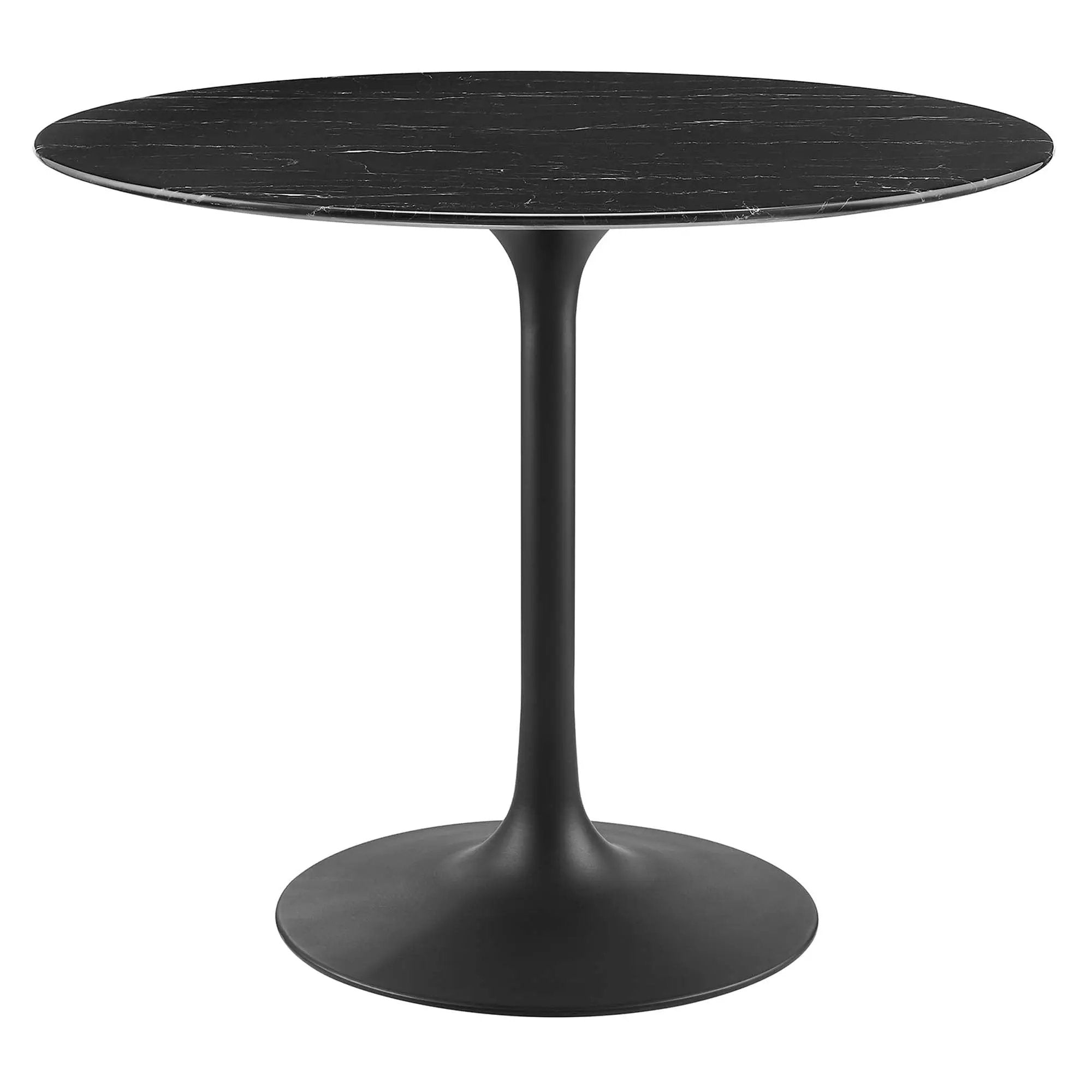 Lippa 36" Round Faux Marble Dining Table by Modway by HouseOfZazla