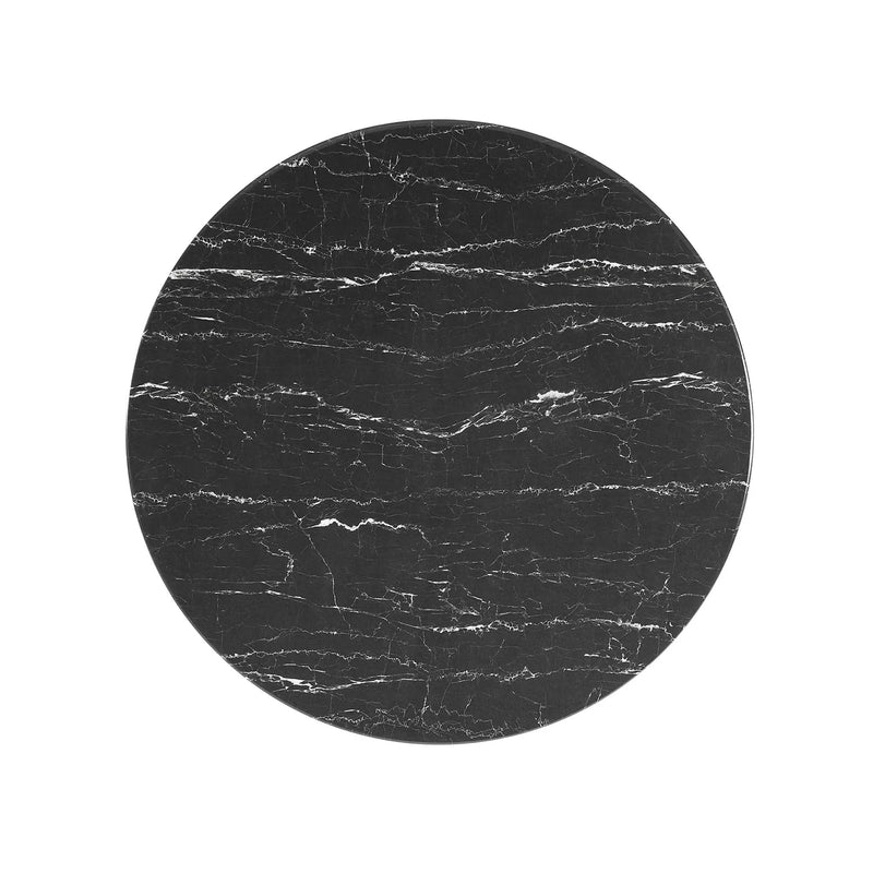 Lippa 36" Round Faux Marble Dining Table by Modway by HouseOfZazla