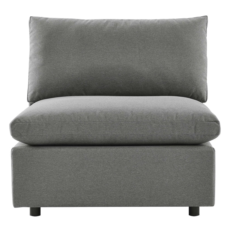 Commix Overstuffed Outdoor Patio Armless Chair by Modway by HouseOfZazla