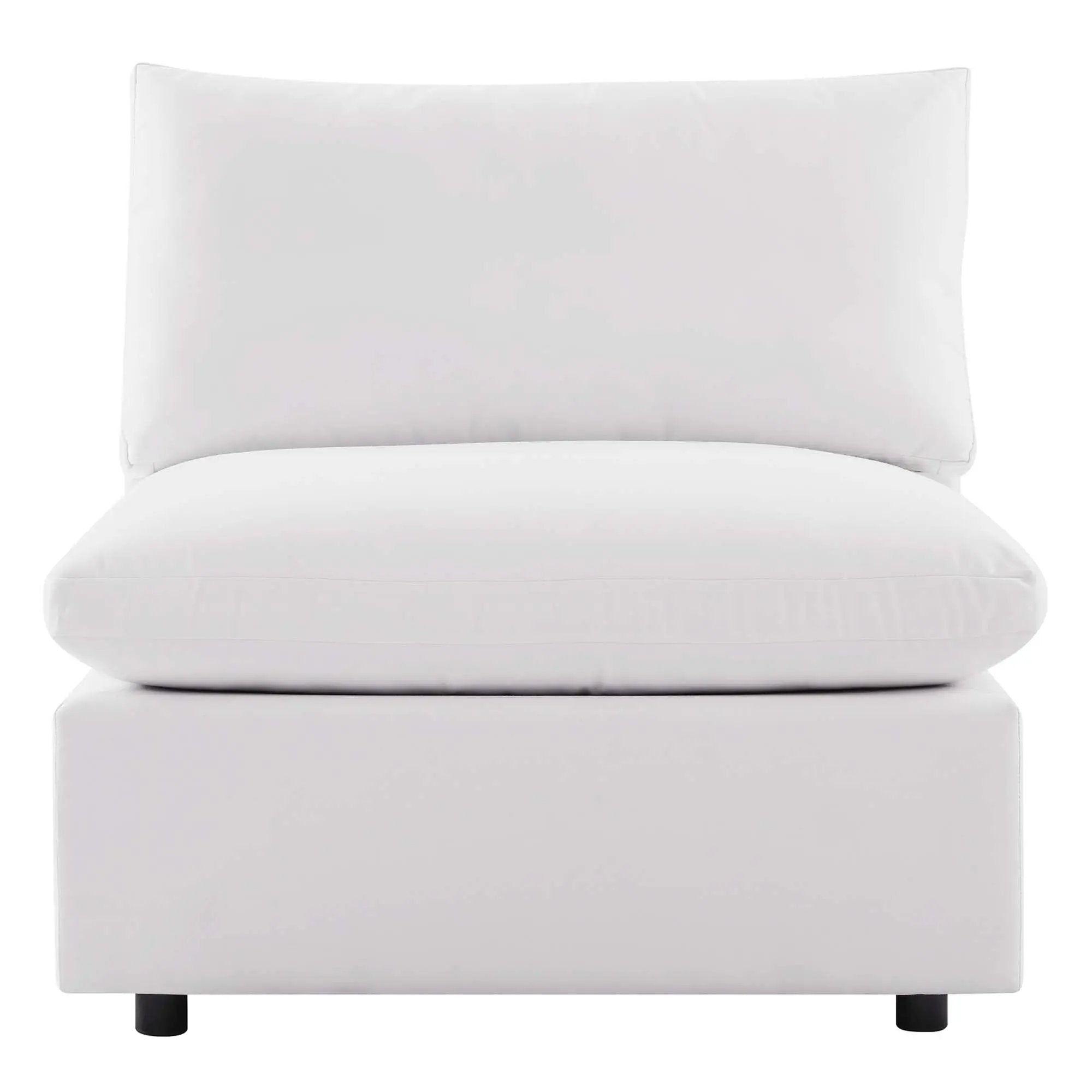 Commix Overstuffed Outdoor Patio Armless Chair by Modway by HouseOfZazla