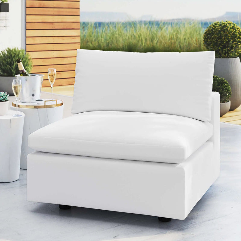 Commix Sunbrella Outdoor Patio Armless Chair by Modway by HouseOfZazla