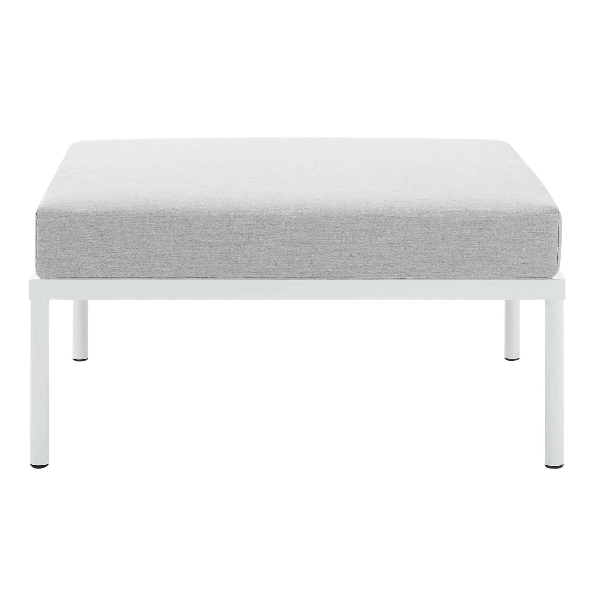 Harmony Sunbrella Outdoor Patio Aluminum Ottoman by Modway by HouseOfZazla