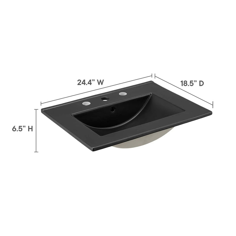 Cayman 24" Bathroom Sink by Modway by HouseOfZazla