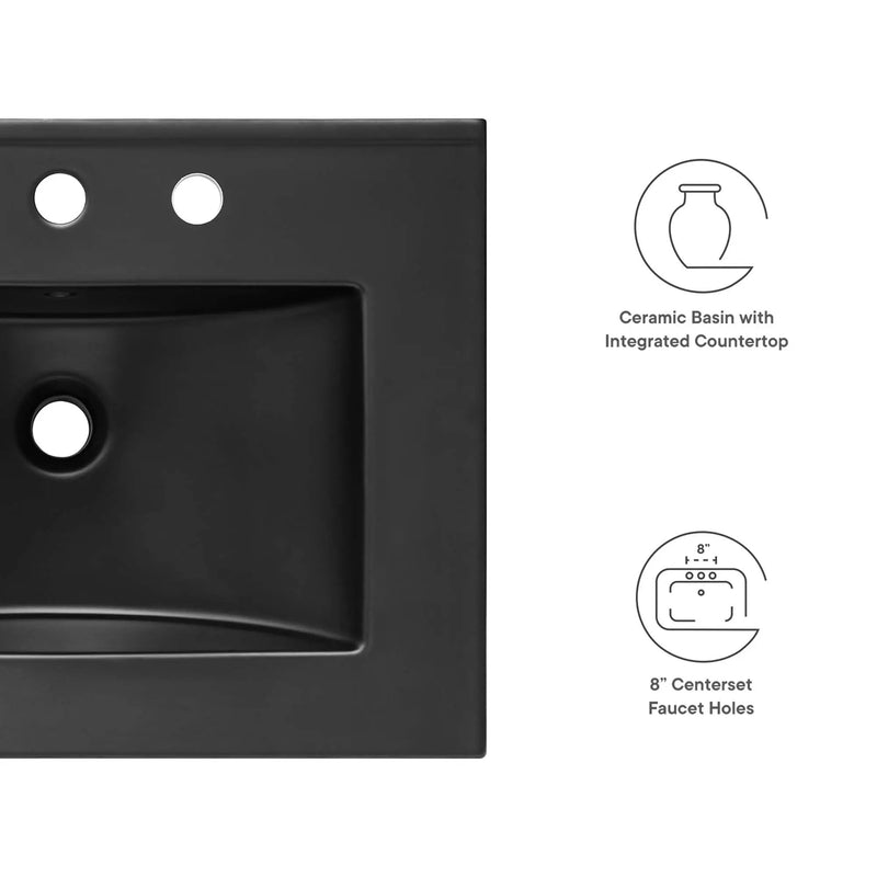 Cayman 24" Bathroom Sink by Modway by HouseOfZazla