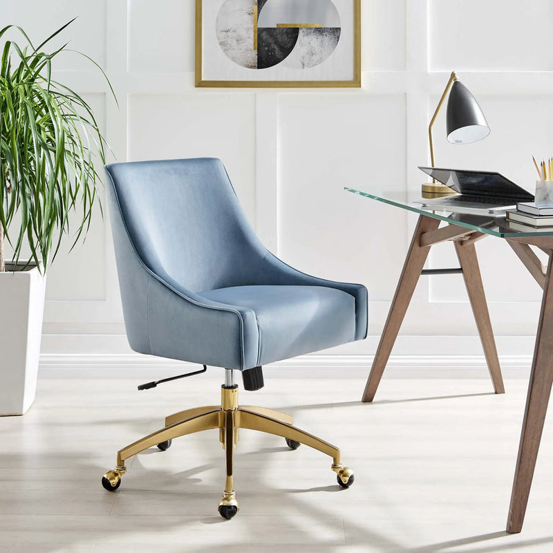 Discern Performance Velvet Office Chair by Modway by HouseOfZazla