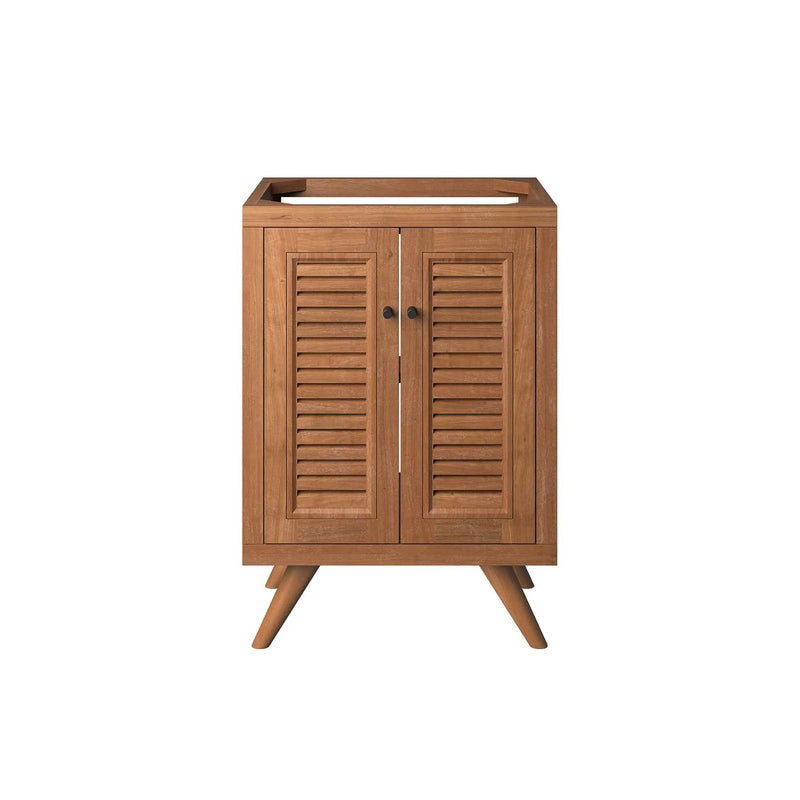 Birdie 24" Teak Wood Bathroom Vanity Cabinet by HouseOfZazla