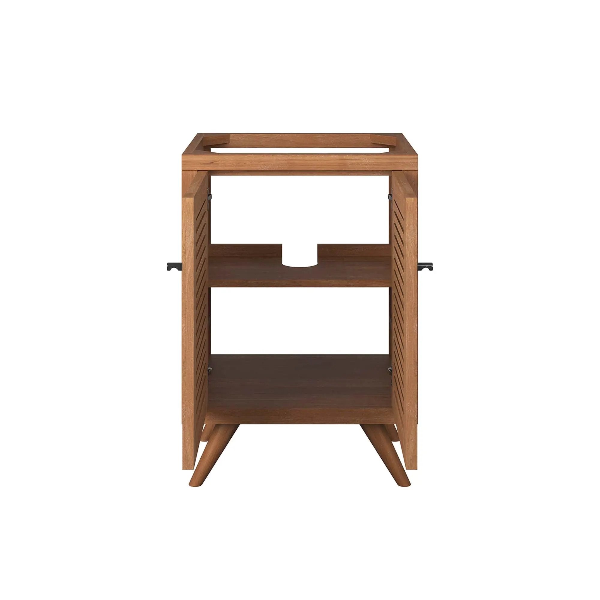 Birdie 24" Teak Wood Bathroom Vanity Cabinet by HouseOfZazla