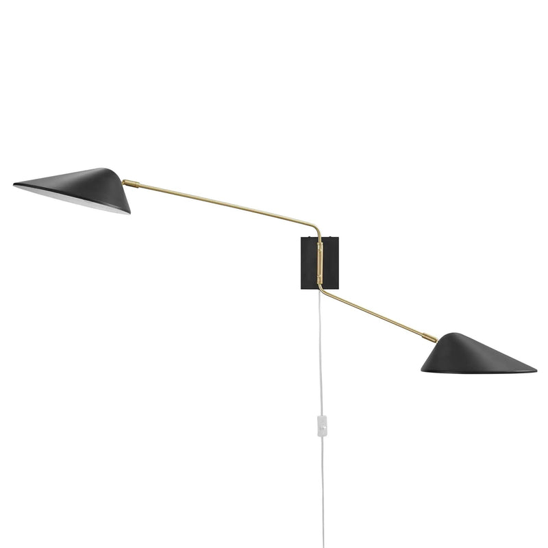 Journey 2-Light Swing Arm Wall Sconce by Modway by HouseOfZazla