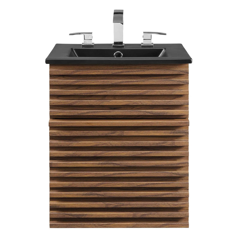 Render 18" Wall-Mount Bathroom Vanity by Modway by HouseOfZazla