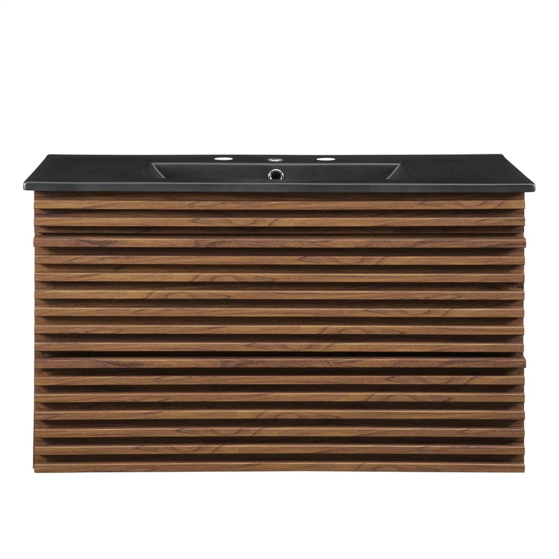 Render 36" Wall-Mount Bathroom Vanity by Modway by HouseOfZazla