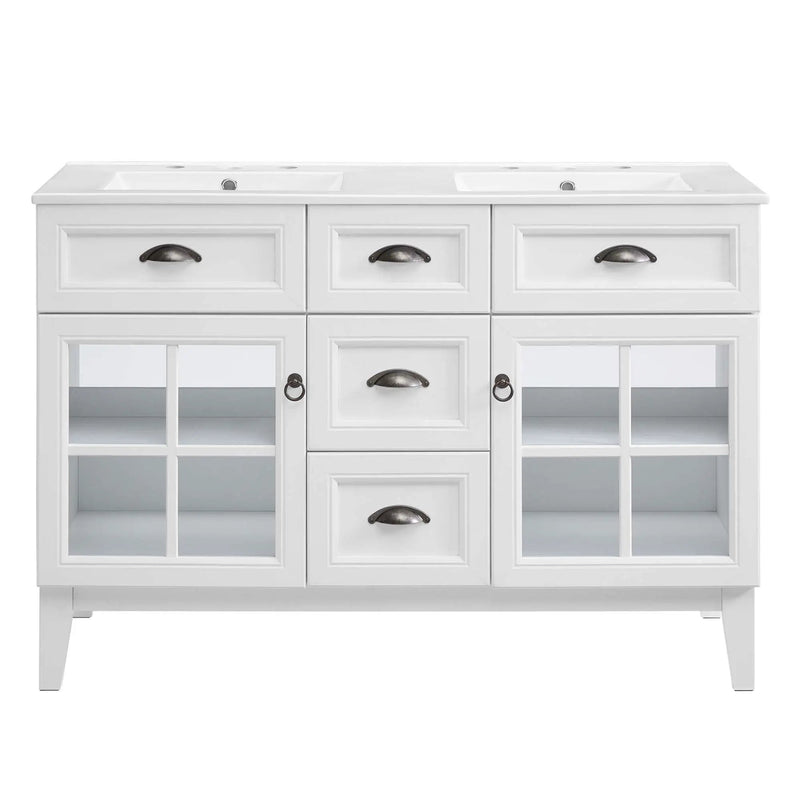 Isle 48" Double Bathroom Vanity Cabinet by Modway by HouseOfZazla