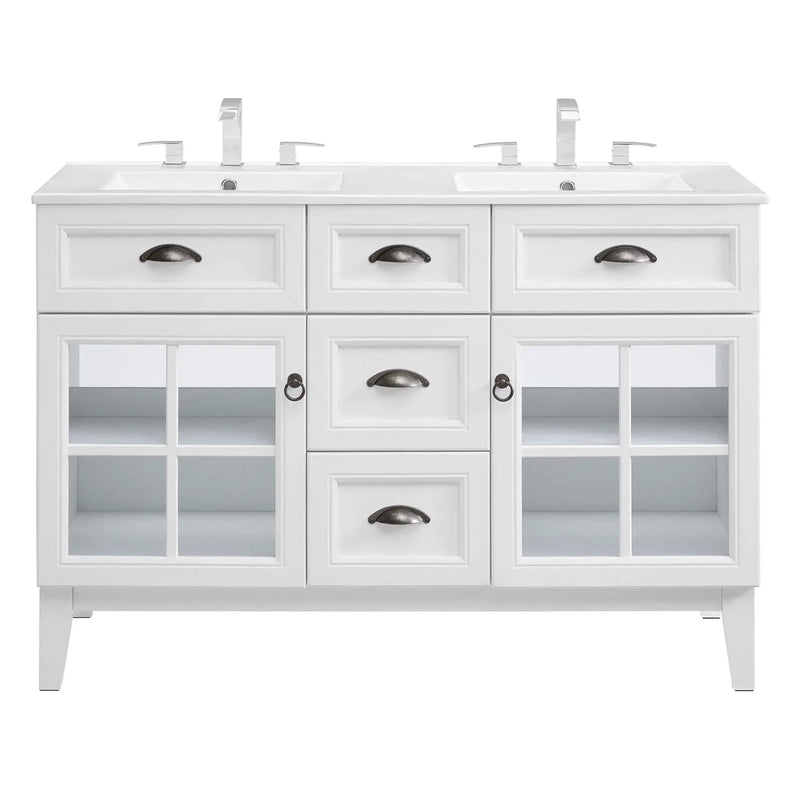 Isle 48" Double Bathroom Vanity Cabinet by Modway by HouseOfZazla