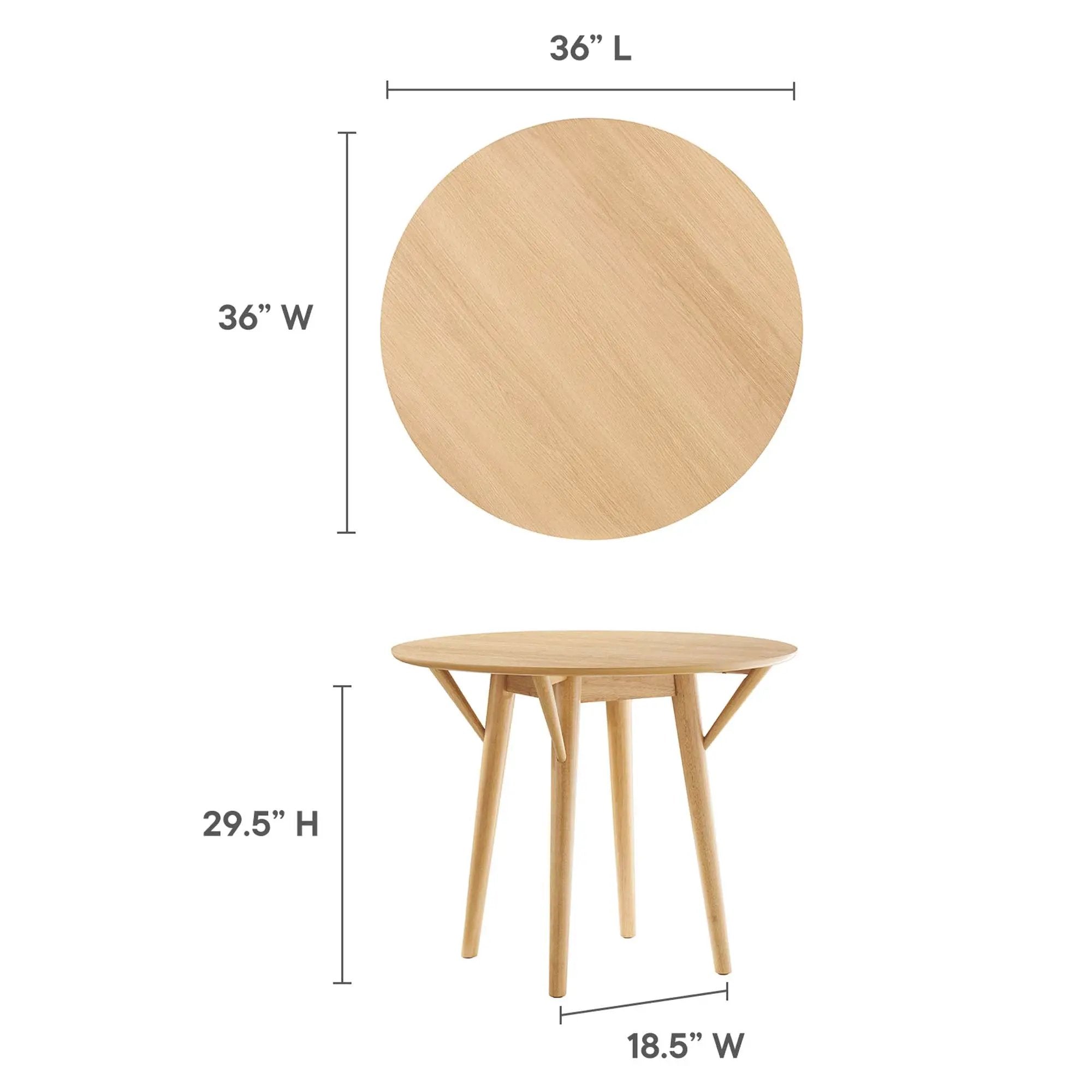 Gallant 36" Dining Table by Modway by HouseOfZazla