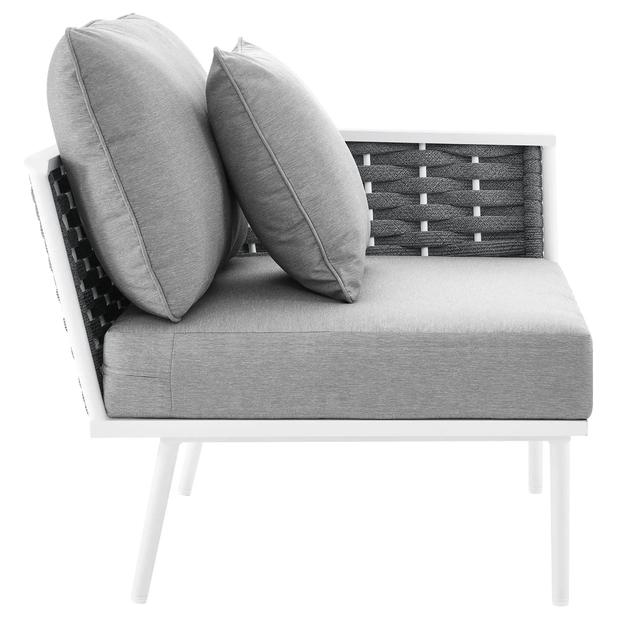 Stance Outdoor Patio Aluminum Right-Facing Armchair by Modway by HouseOfZazla