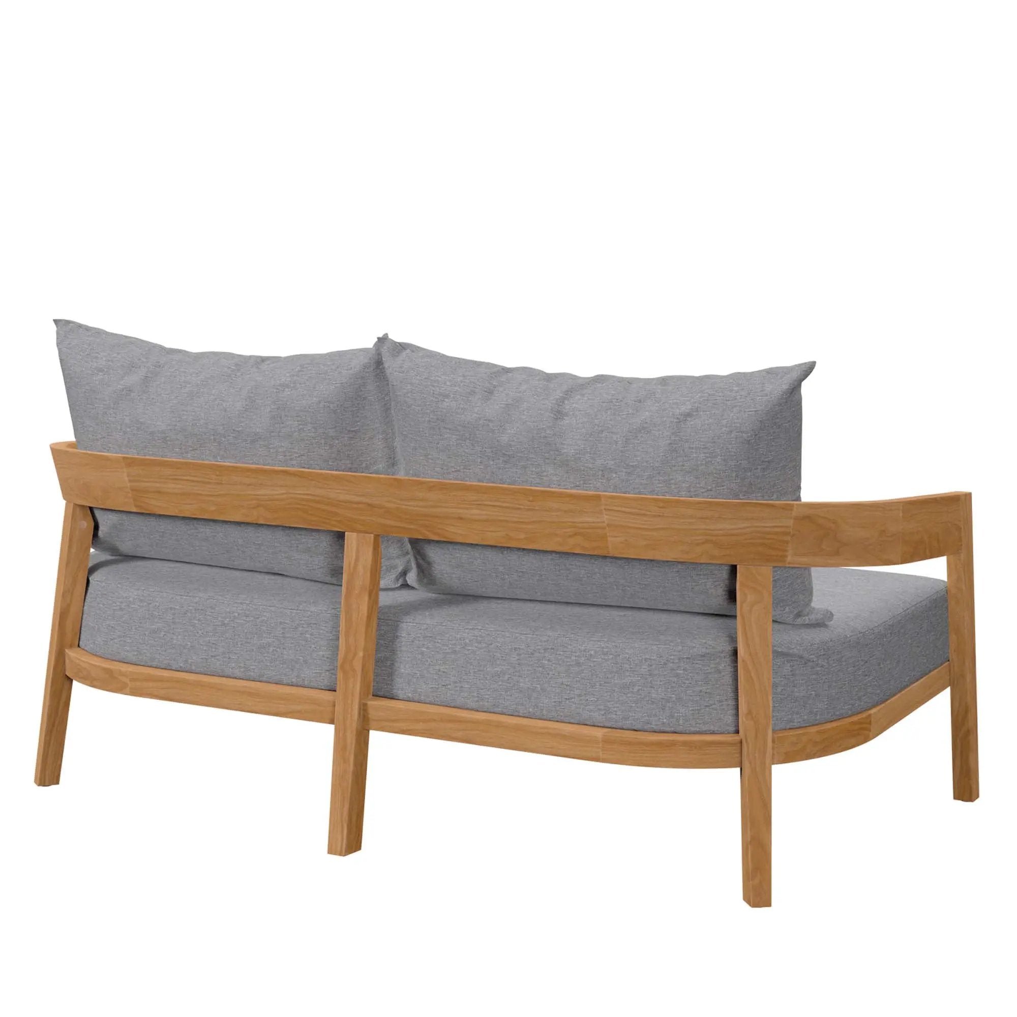 Brisbane Teak Wood Outdoor Patio Loveseat by Modway by HouseOfZazla