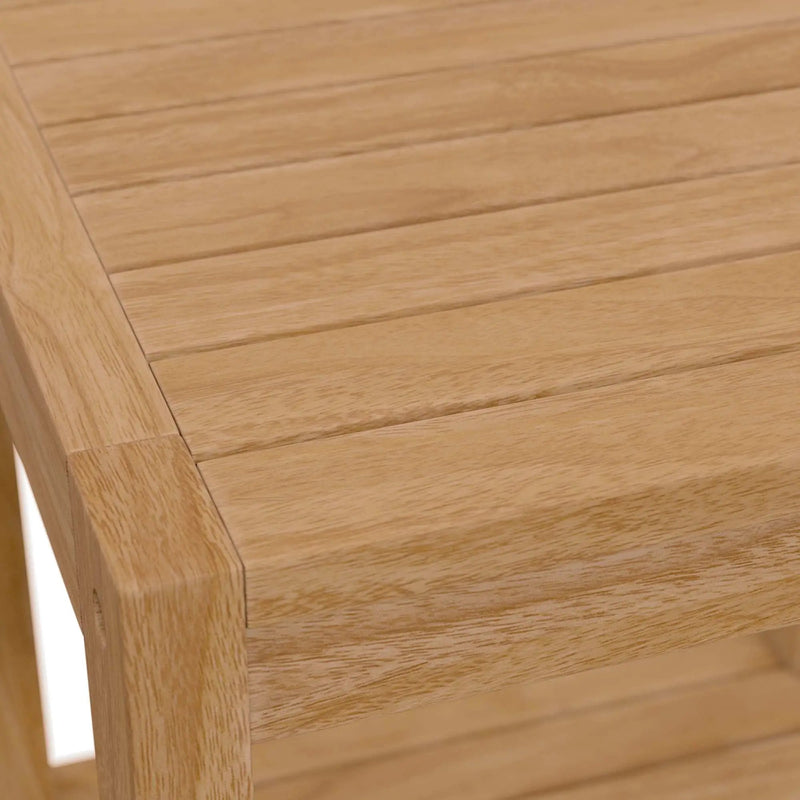 Carlsbad Teak Wood Outdoor Patio Side Table by Modway by HouseOfZazla