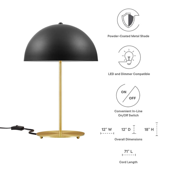 Ideal Metal Table Lamp by Modway, photo 2 of 21