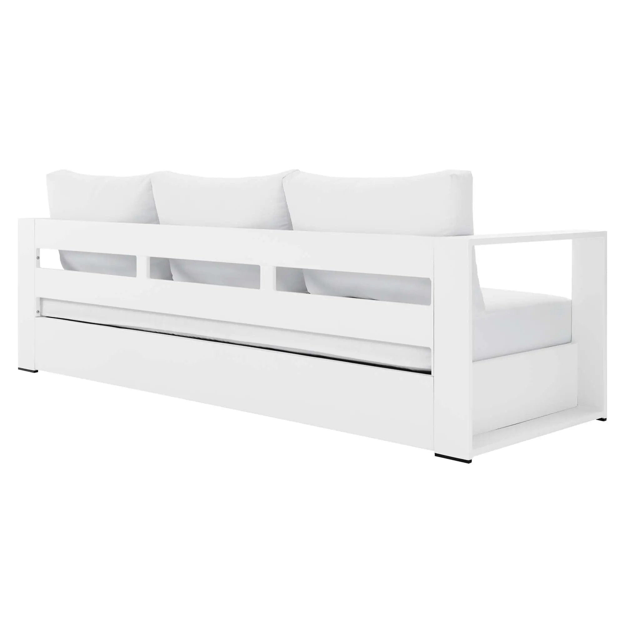 Tahoe Outdoor Patio Powder-Coated Aluminum Sofa by Modway by HouseOfZazla