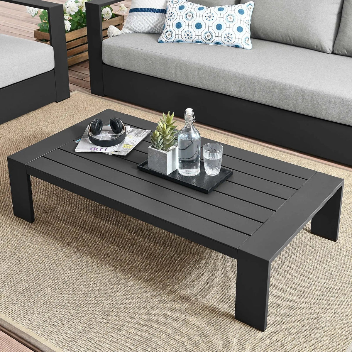 Tahoe Outdoor Patio Coffee Table by Modway by HouseOfZazla