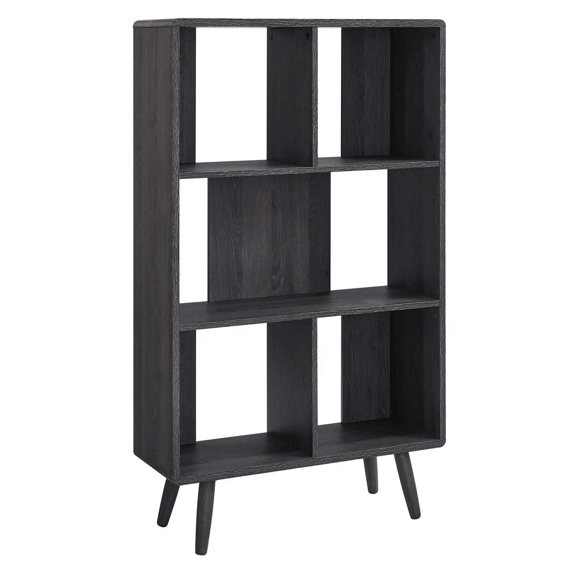 Transmit 5 Shelf Wood Grain Bookcase by Modway by HouseOfZazla