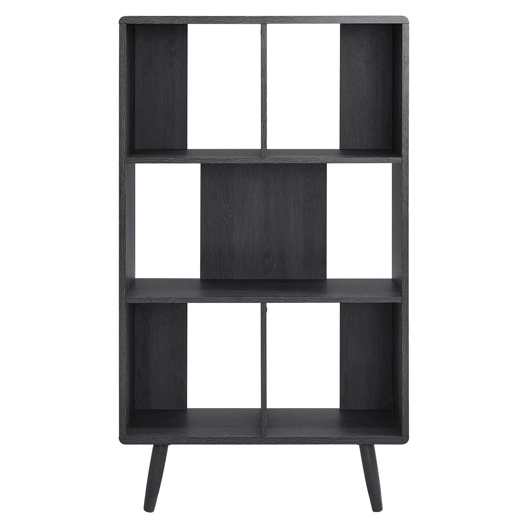Transmit 5 Shelf Wood Grain Bookcase by Modway by HouseOfZazla