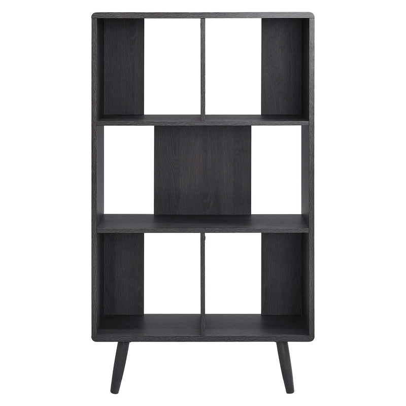 Transmit 5 Shelf Wood Grain Bookcase by Modway by HouseOfZazla