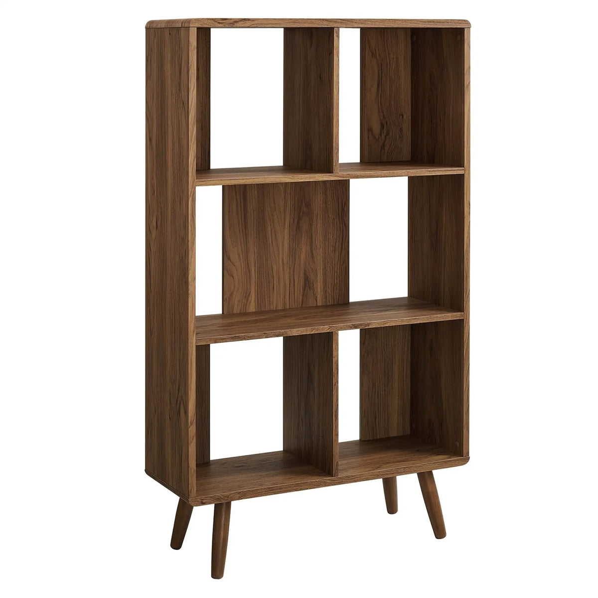 Transmit 5 Shelf Wood Grain Bookcase by Modway by HouseOfZazla