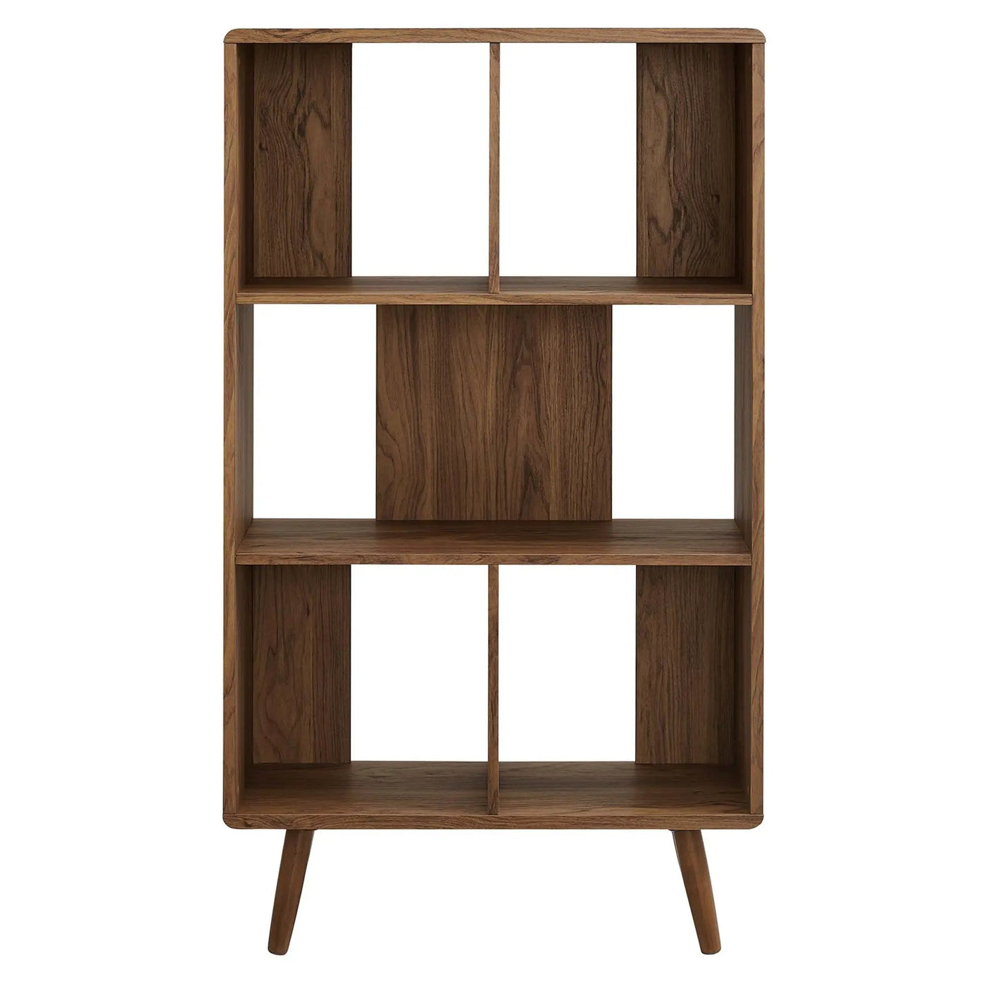 Transmit 5 Shelf Wood Grain Bookcase by Modway by HouseOfZazla
