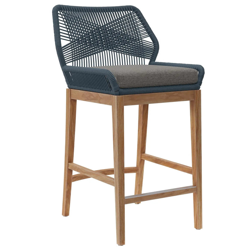 Wellspring 3-Piece Outdoor Patio Teak Wood Bar Set by Modway by HouseOfZazla