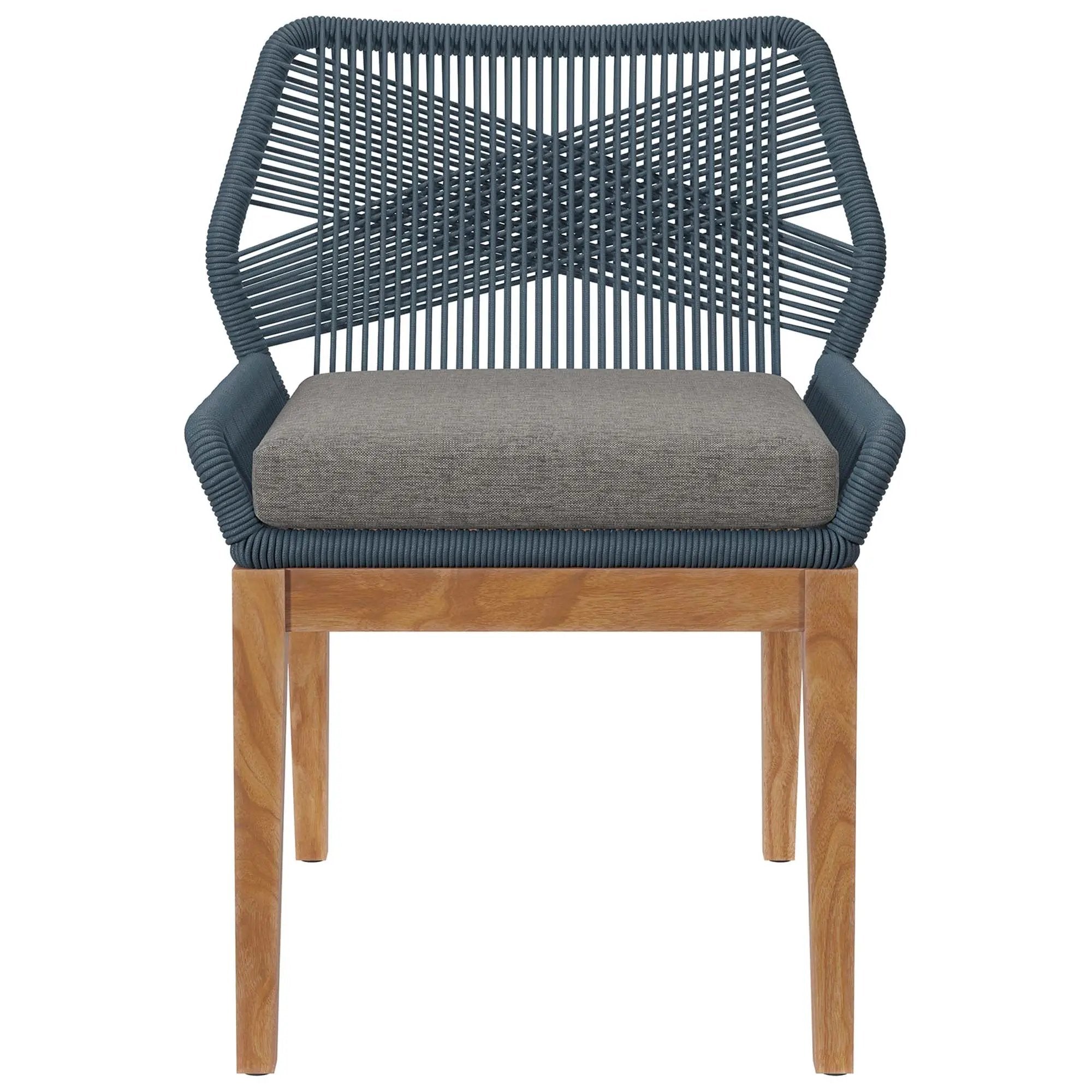 Wellspring Outdoor Patio Teak Wood Dining Chair by Modway by HouseOfZazla